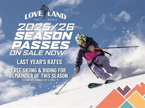 loveland ski area season pass discount